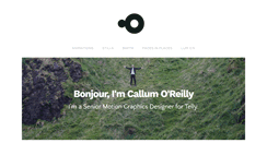 Desktop Screenshot of callumoreilly.com